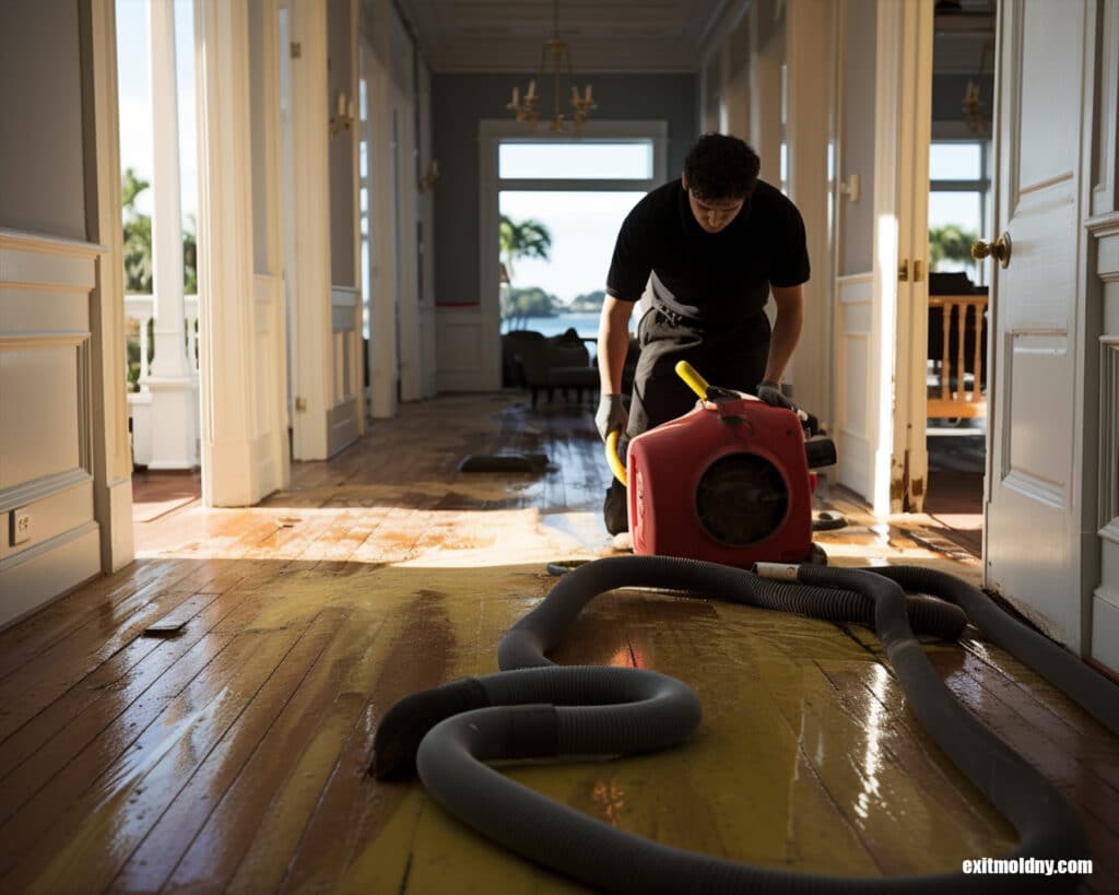 View of Mitigation, Remediation, Restoration Of Water Damage - Exit Mold