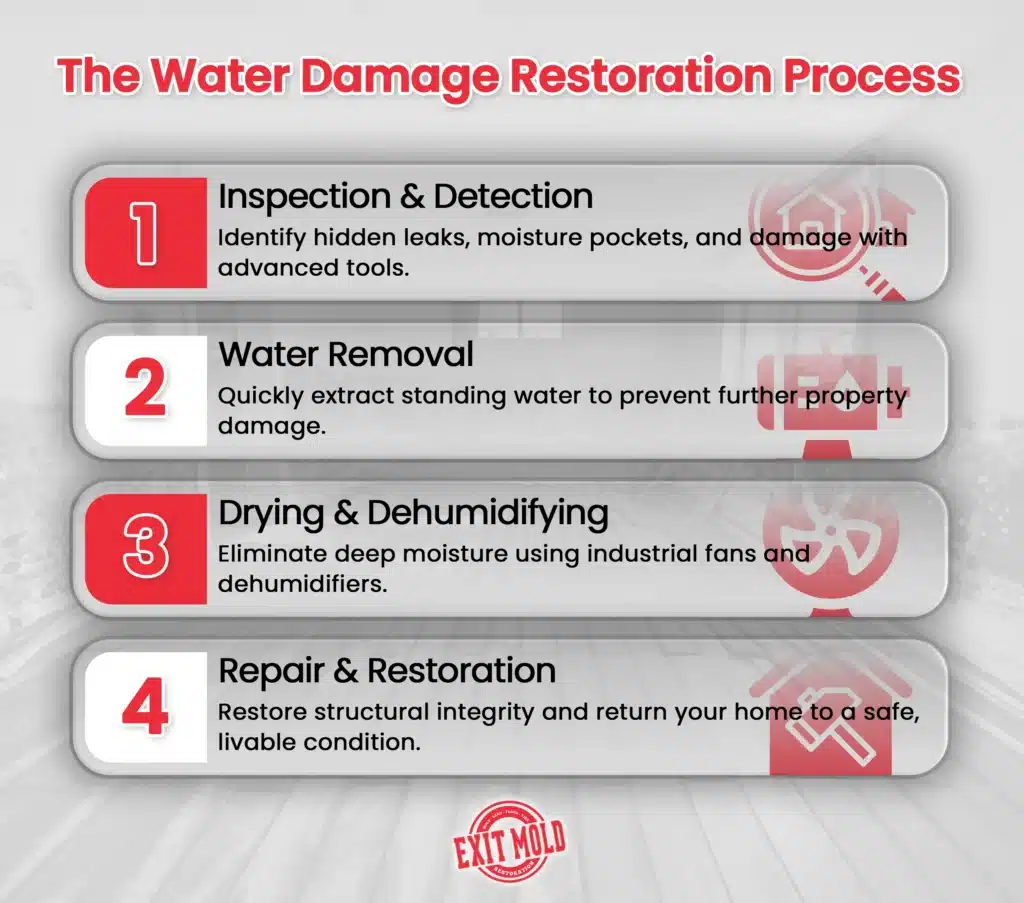 The Water Damage Restoration Process