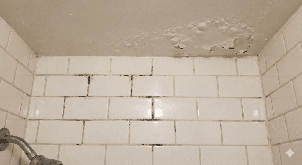 start wtih the bathroom - Exit Mold